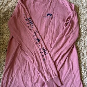 Simply Southern Adventure More Worry Less Long Sleeve Shirt Size Small